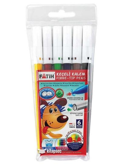 6 Renk Keçeli Kalem-34000-Fatih