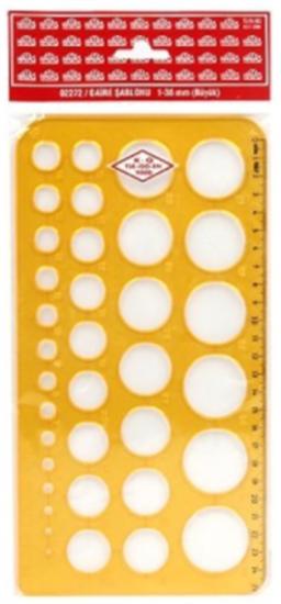 Plastik Daire Şablonu 02271-Hatas